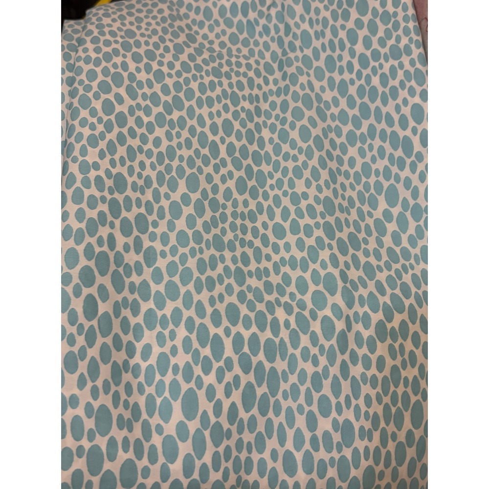 Pottery Barn Kids Twin Sheet Set Organic Pebble Dot Sky Blue Organic Cotton 4pc